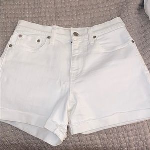Madewell High Rise Denim Short